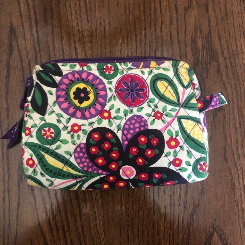 Small Vera Bradley cosmetic/pencil bag